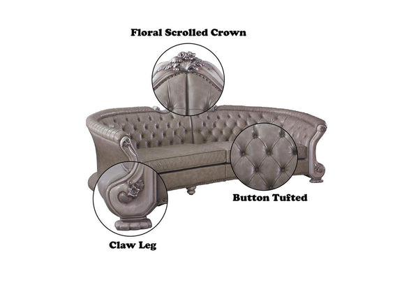 58170 Dresden Sofa with 5 Pillows