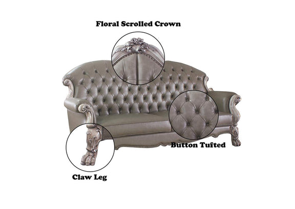 58175 Dresden Sofa with 5 Pillows