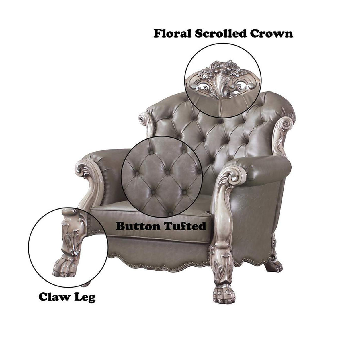 58177 Dresden Chair with Pillow