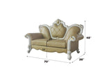 58211 Picardy Loveseat with 3 Pillows