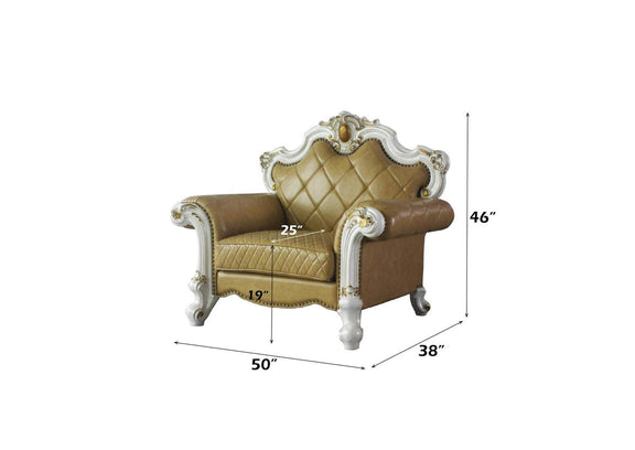 58212 Picardy Chair with Pillow