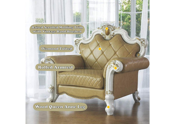 58212 Picardy Chair with Pillow