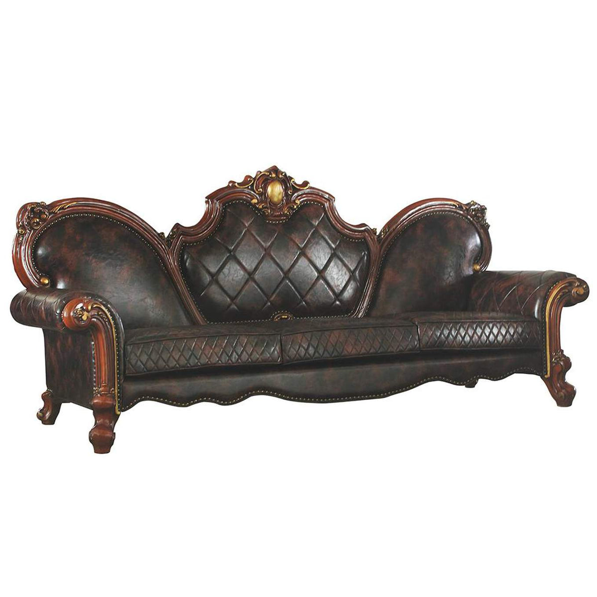 58220 Picardy Oversized Sofa with 5 Pillows