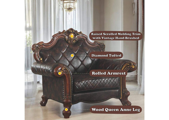 58222 Picardy Chair with Pillow