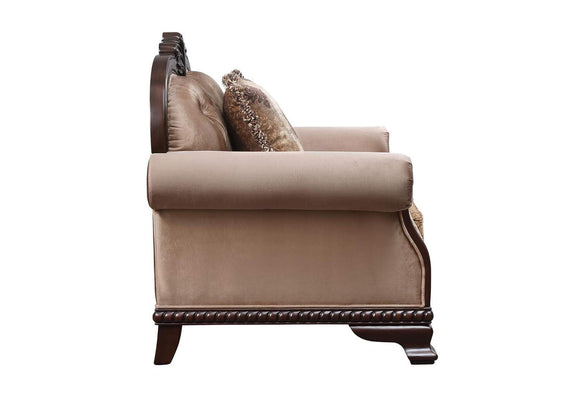 58265 Chateau De Ville Sofa with 5 Pillows - Same Lv01588