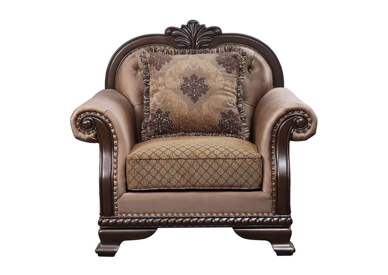 58267 Chateau De Ville Chair with Pillow - Same Lv01590