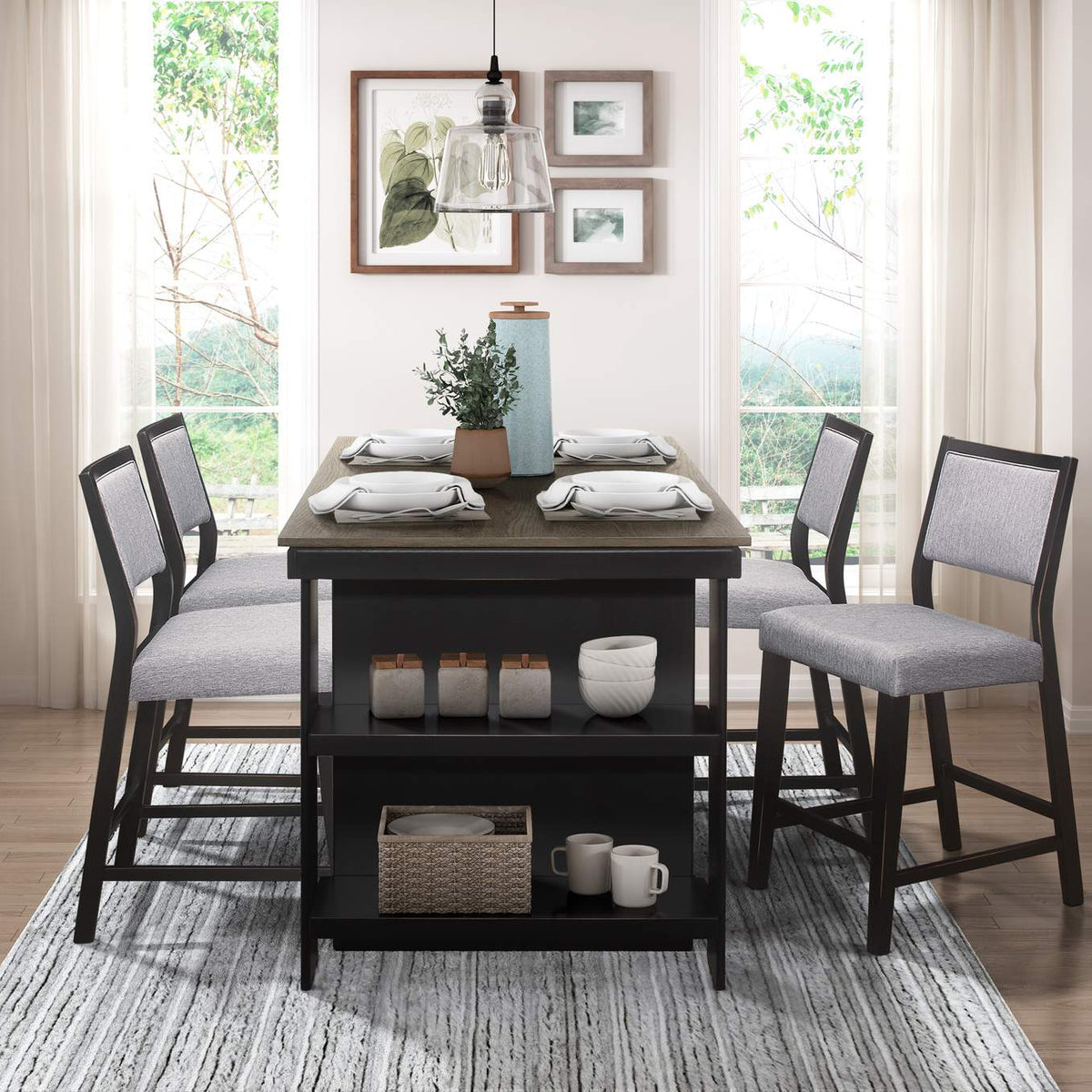 5842-36 Stratus Counter Height Table