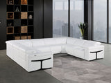 1126 - 8-Piece U-Shaped Sectional Sofa In With 4 Power Recliners & Power Headrests