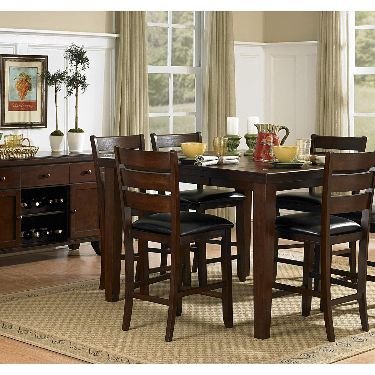 586-24 Ameillia Counter Height Chair