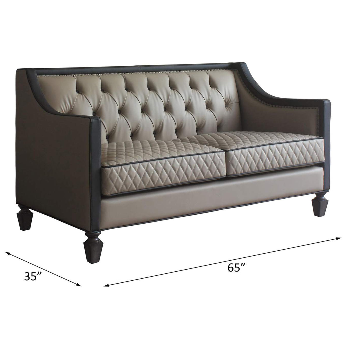 58816 House Beatrice Loveseat with 3 Pillows