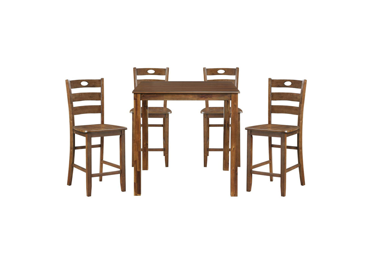 5891-36 Stowe 5 Piece Counter Height Set