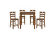 5891-36 Stowe 5 Piece Counter Height Set