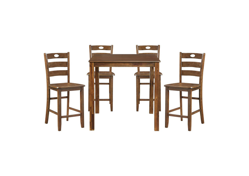 5891-36 Stowe 5 Piece Counter Height Set