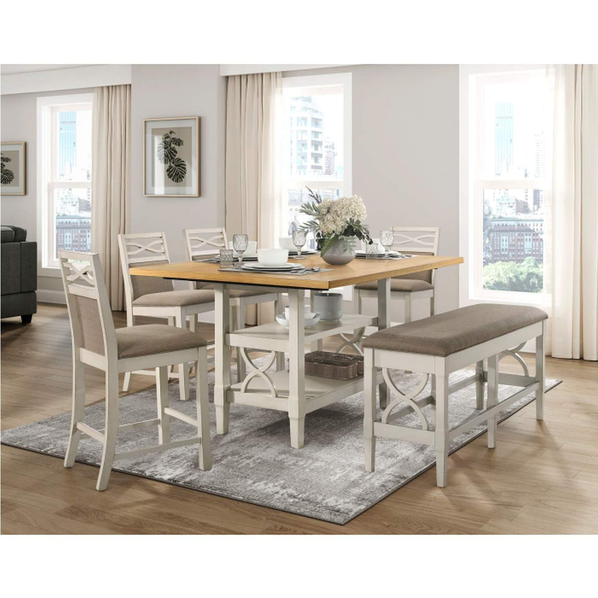 5910-24BH Maribelle Counter Height Bench