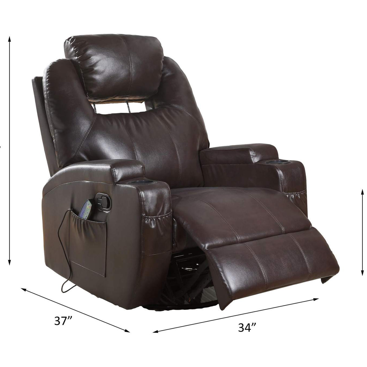59278 Waterlily Motion Rocker Recliner with Swivel