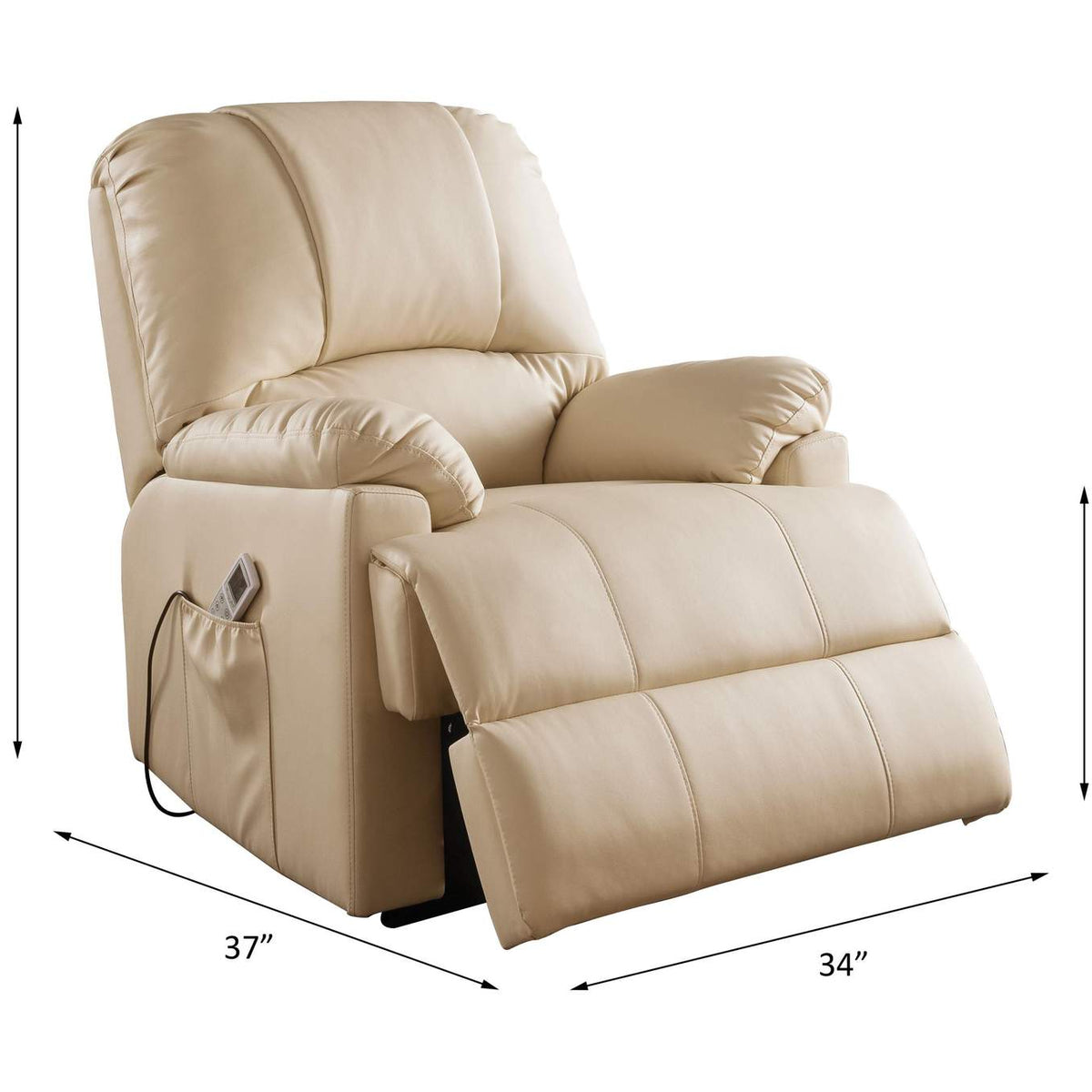 59286 Ixora Recliner with Power Lift and Massage