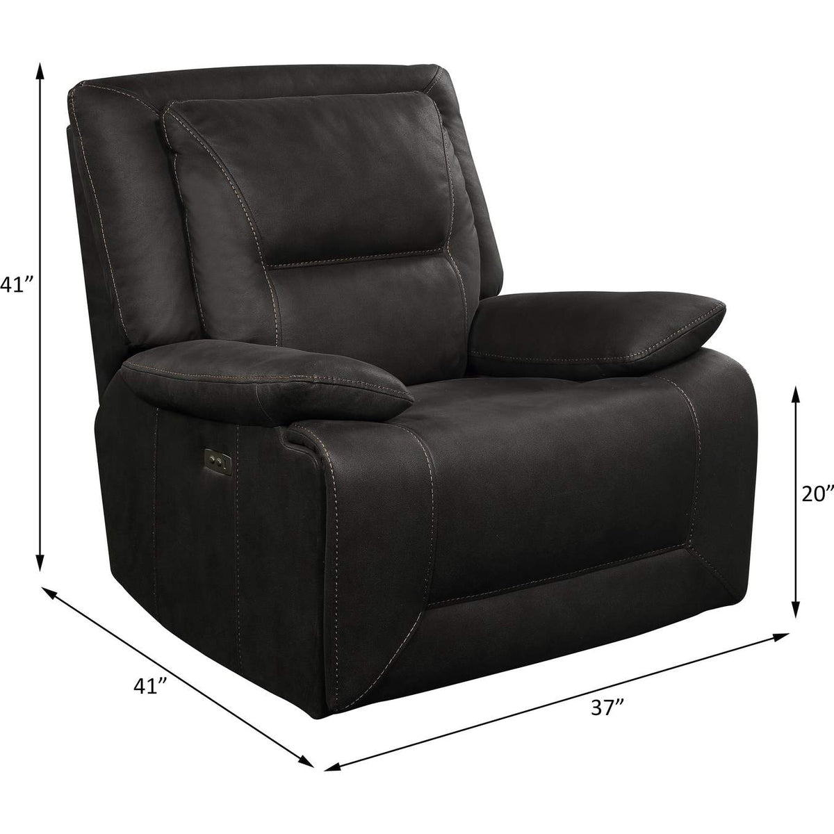 59456 Neely Power Motion Glider Recliner