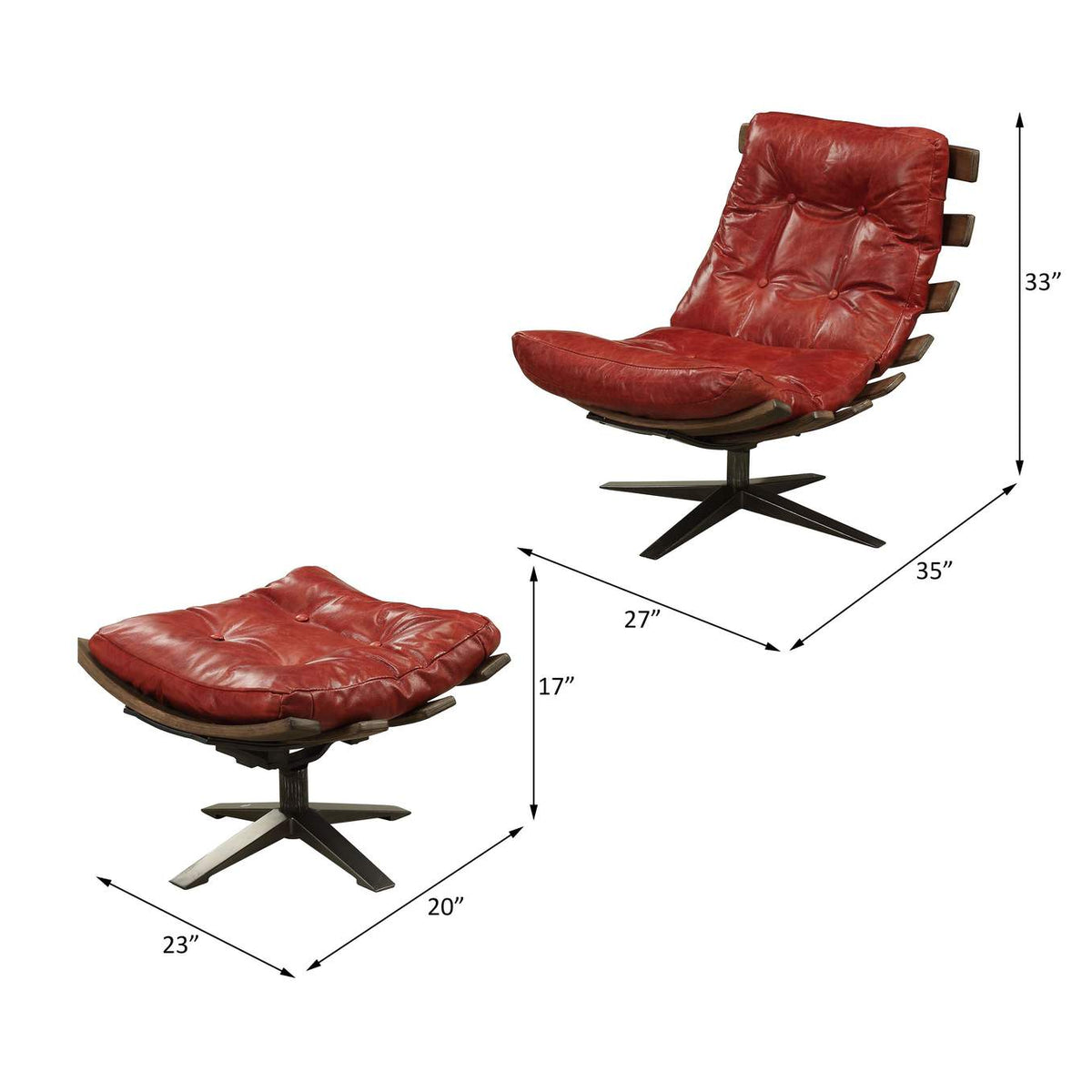 59531 Gandy Chair and Ottoman
