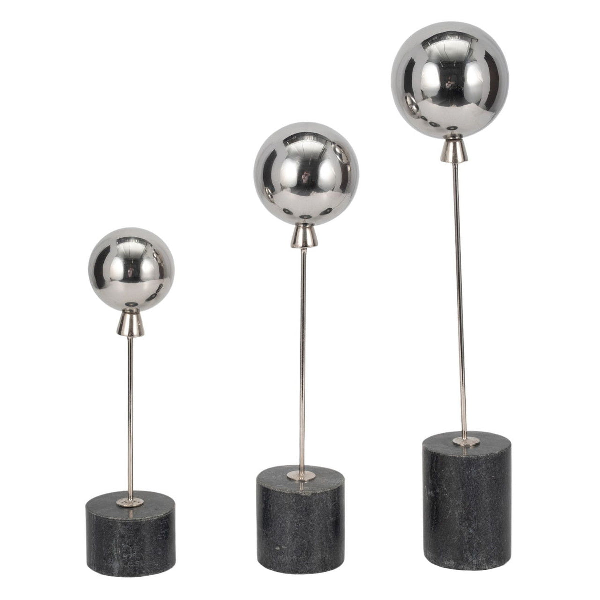 11" / 15" / 18" Palu Baloons (Set of 3) - Silver