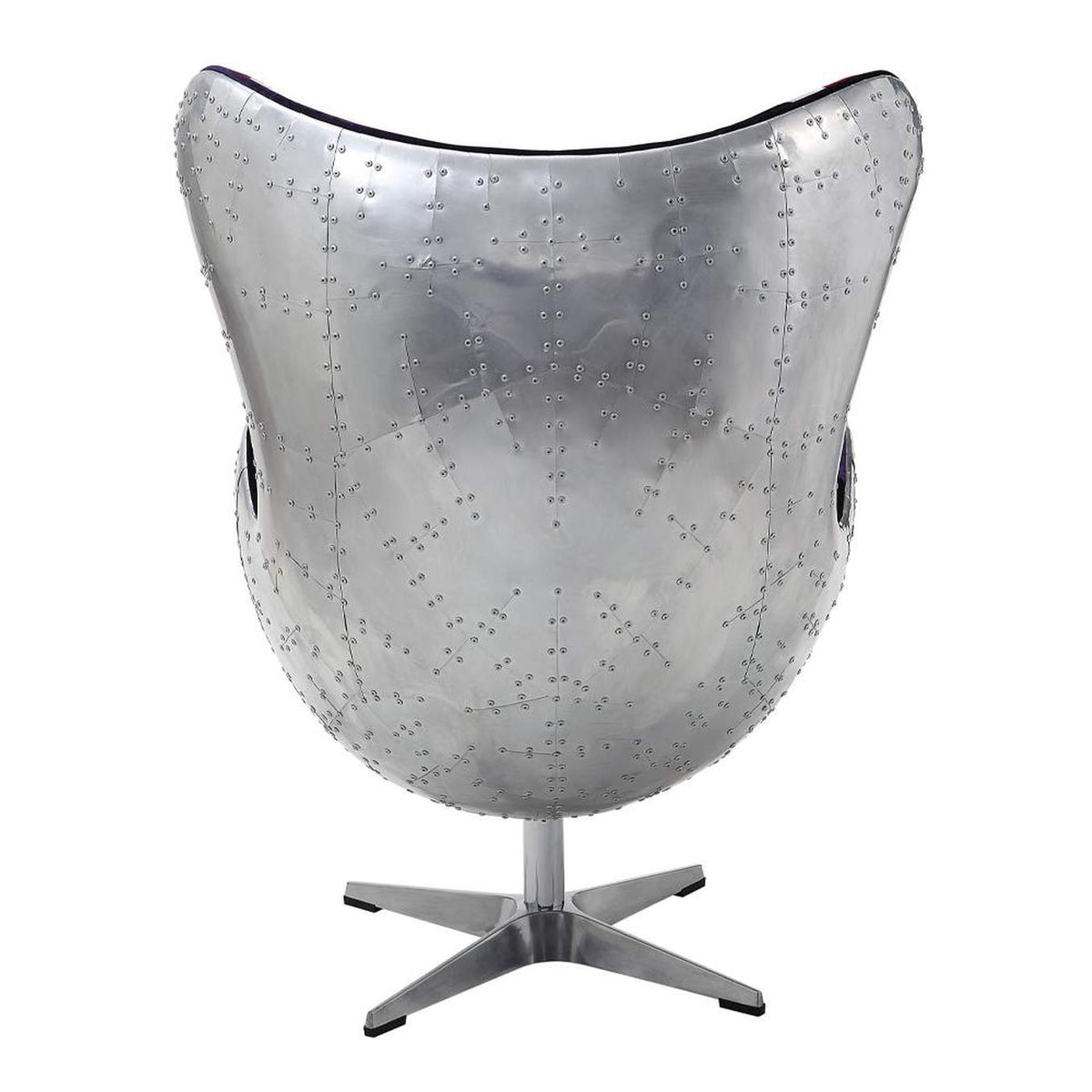 59835 Brancaster British Flag Accent Chair with Swivel