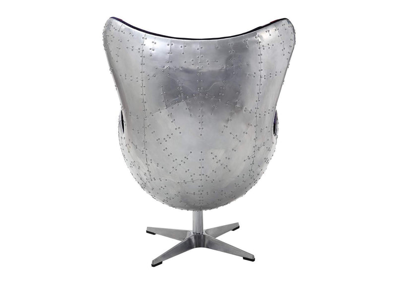 59835 Brancaster British Flag Accent Chair with Swivel