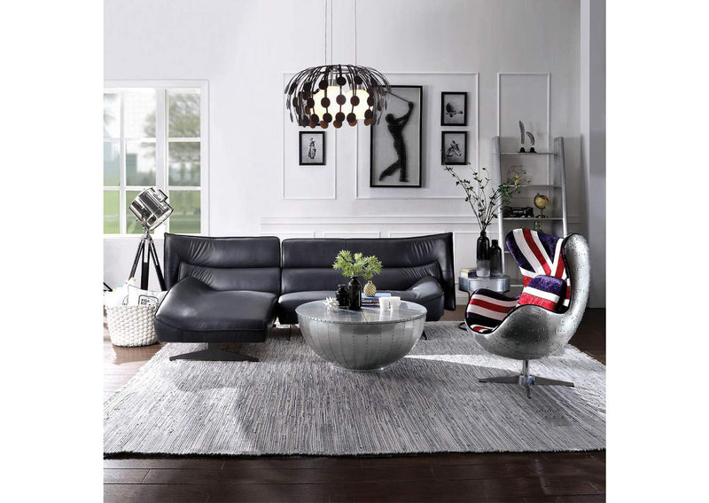 59835 Brancaster British Flag Accent Chair with Swivel