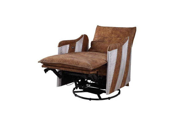 59942 Qalurne Power Motion Recliner with Swivel