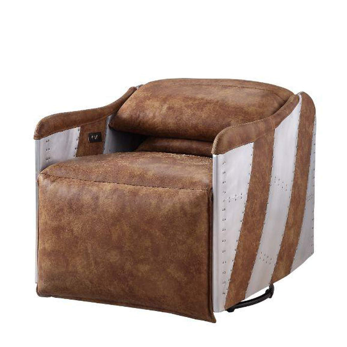 59942 Qalurne Power Motion Recliner with Swivel