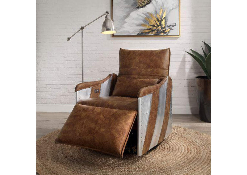 59942 Qalurne Power Motion Recliner with Swivel