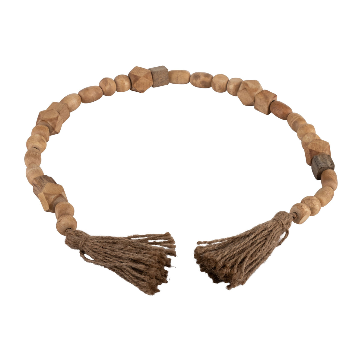 Wood Bead Garland 25"
