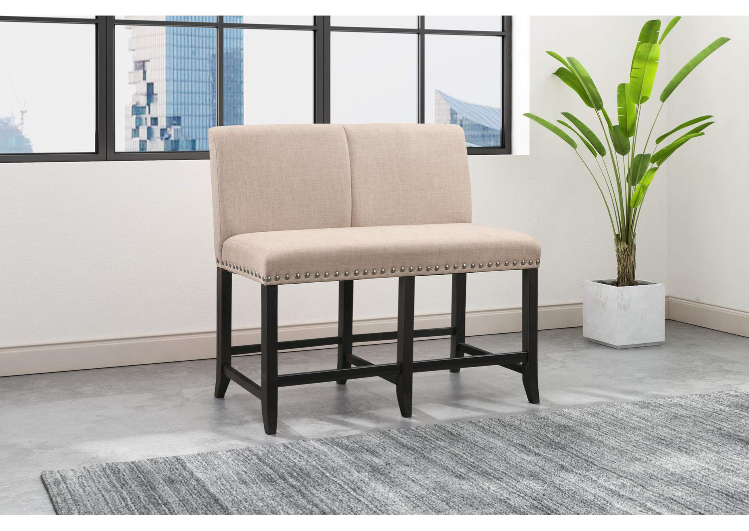7YC969C Yosemite Counter Banquette In Cafe