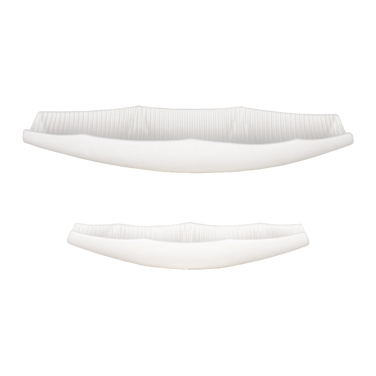 15" / 20" Salzburg Bowls (Set of 2) - White