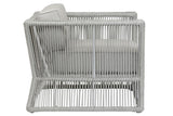 Miami - Club Chair, With Self Welt - Echo Ash / Pearl Silver