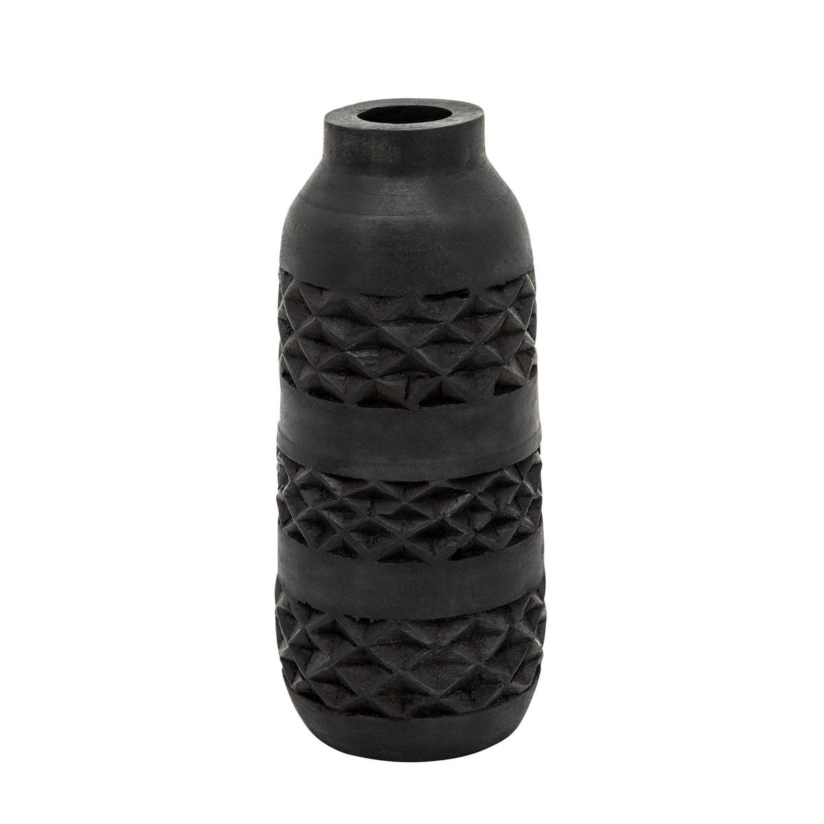 Stained Vase - Black