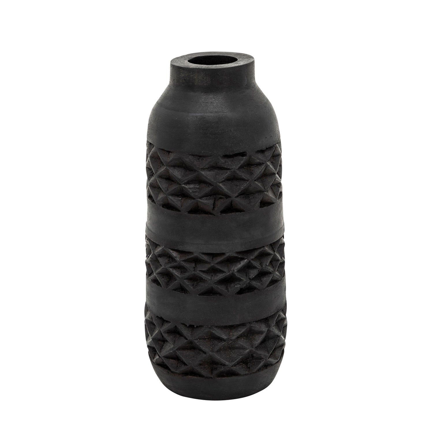 Stained Vase - Black