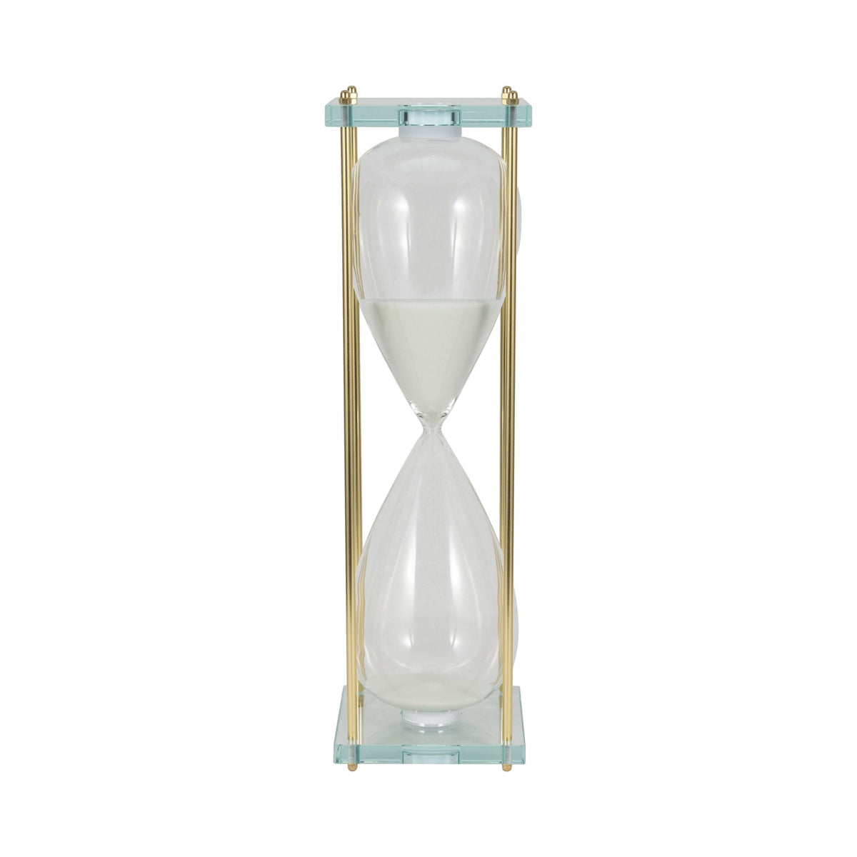 Reynolds Medium Hourglass - White / Gold