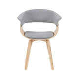 Summer - Upholstered Dining Chair - Brown
