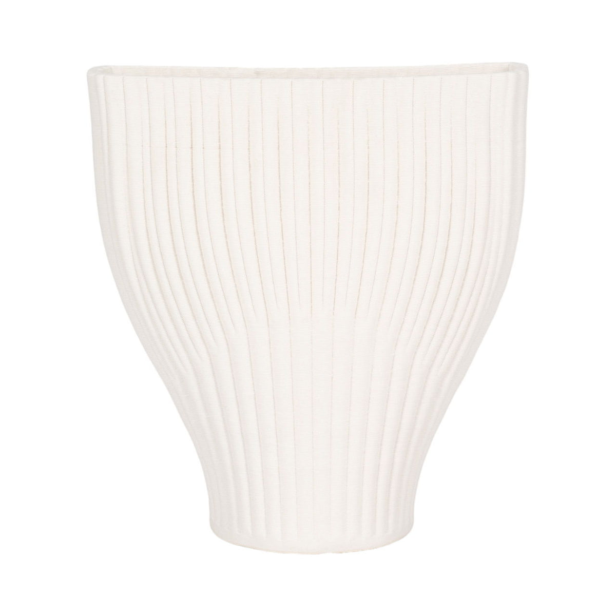 9" Bello 3D Printed Vase - Ivory / Beige