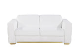 1120 - Leather Loveseat