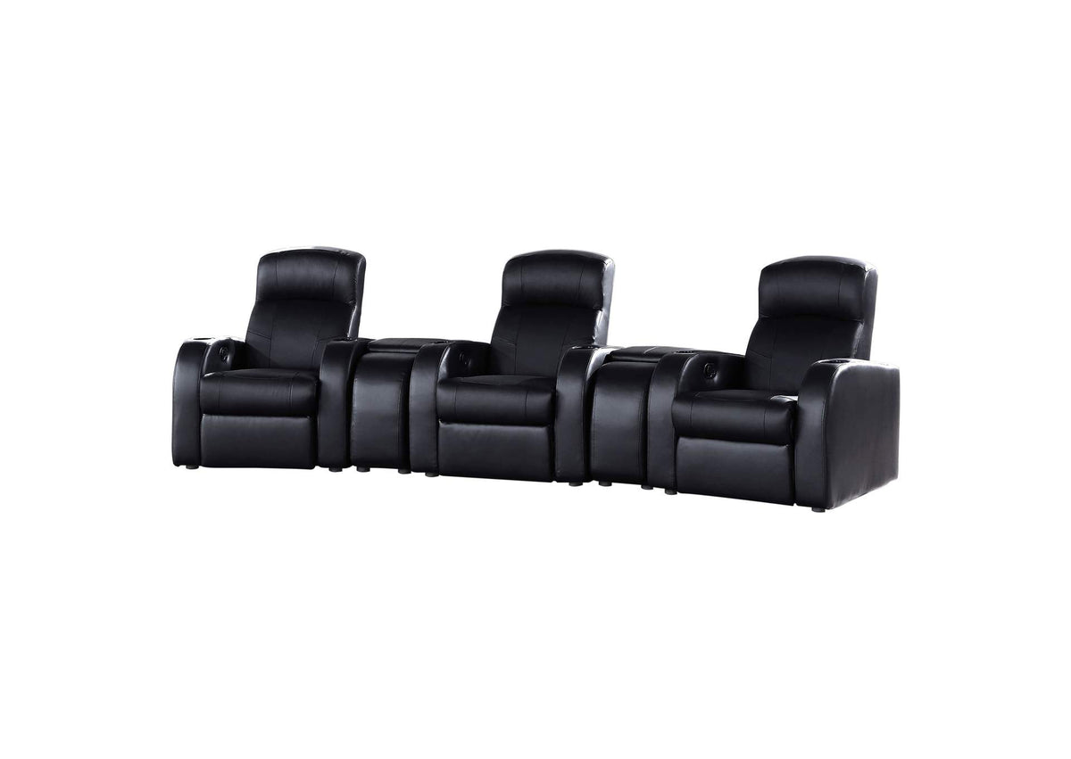 Cyrus 5-piece Upholstered Home Theater Seating