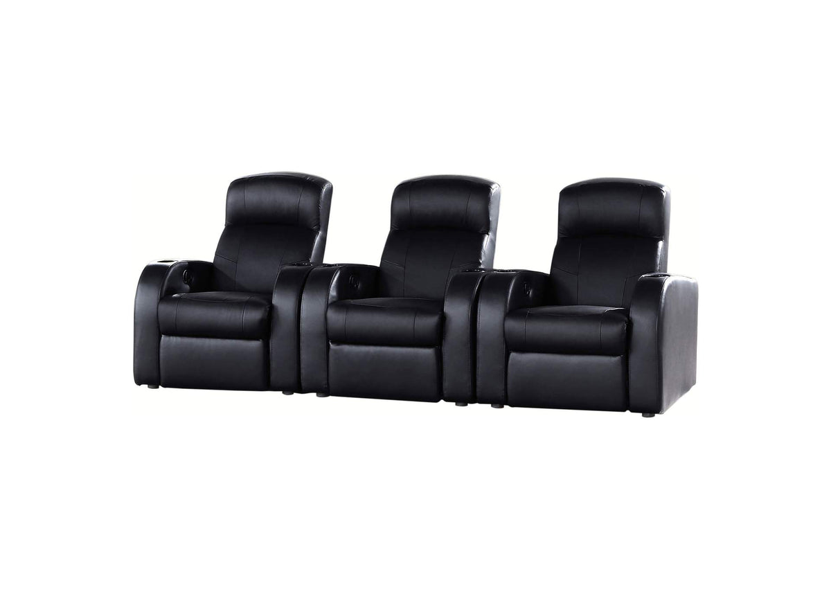 Cyrus 3-piece Upholstered Home Theater Seating