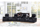 600001-S4A Cyrus 7-piece Upholstered Home Theater Seating