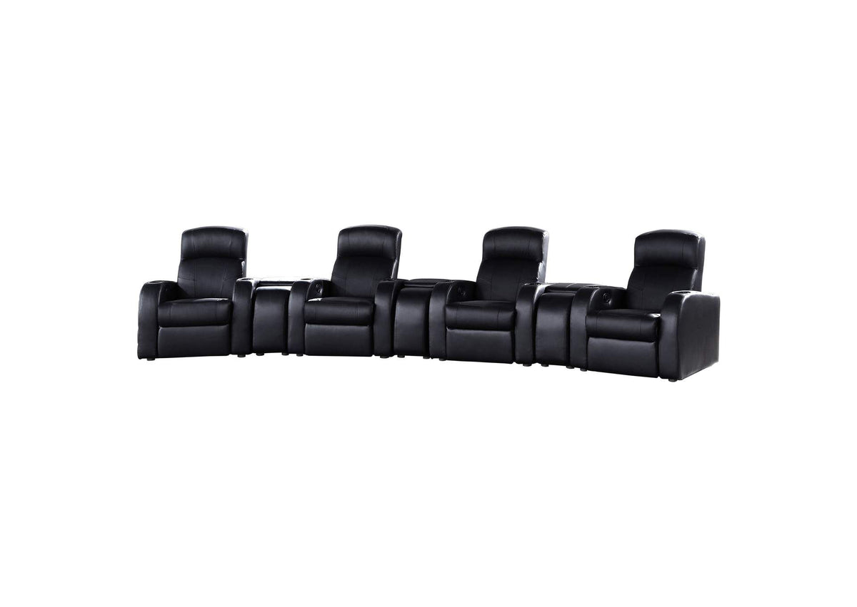 Cyrus 7-piece Upholstered Home Theater Seating