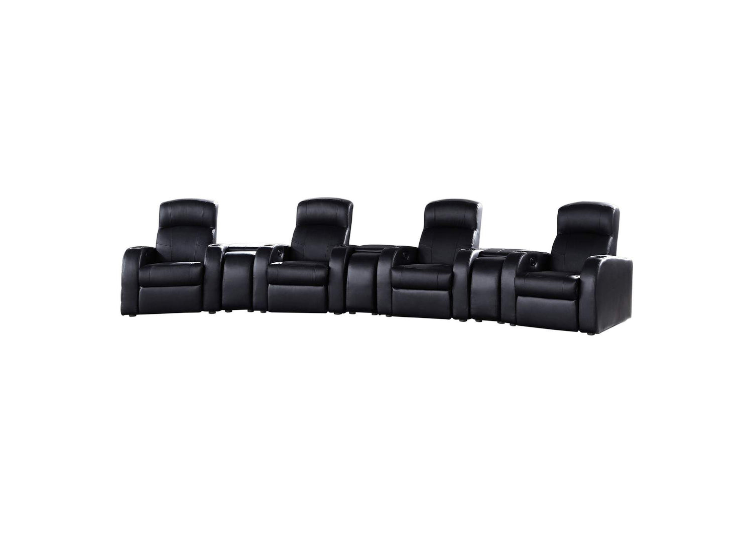 Cyrus 7-piece Upholstered Home Theater Seating