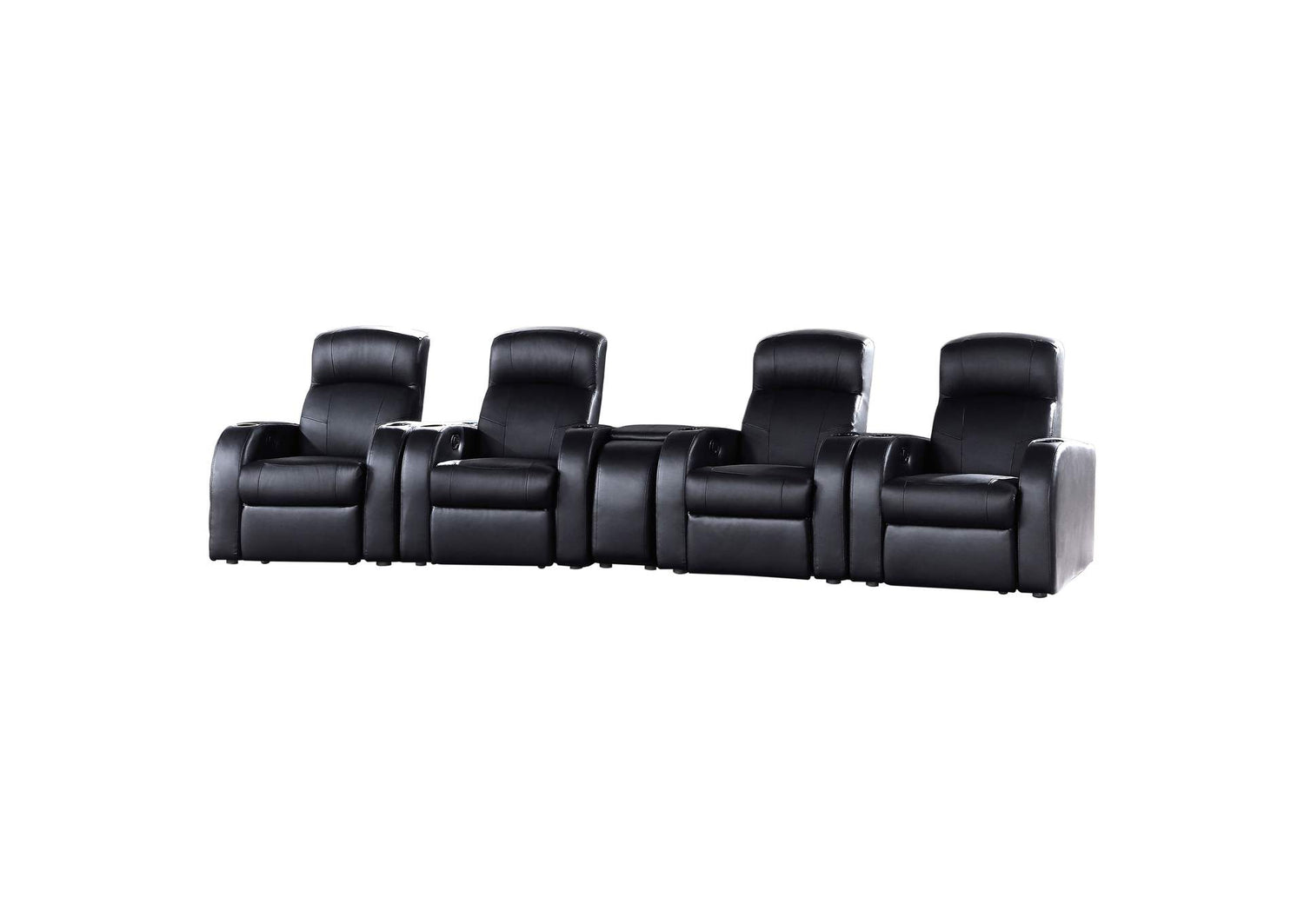 Cyrus 5-piece Upholstered Home Theater Seating