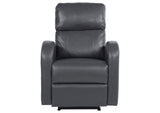 601499P Grant Upholstered Power Recliner Chair Grey
