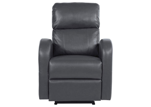 601499P Grant Upholstered Power Recliner Chair Grey