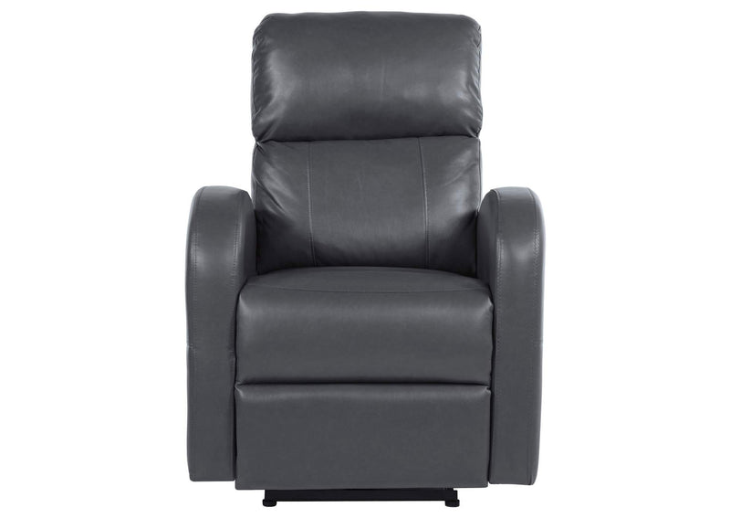 601499P Grant Upholstered Power Recliner Chair Grey
