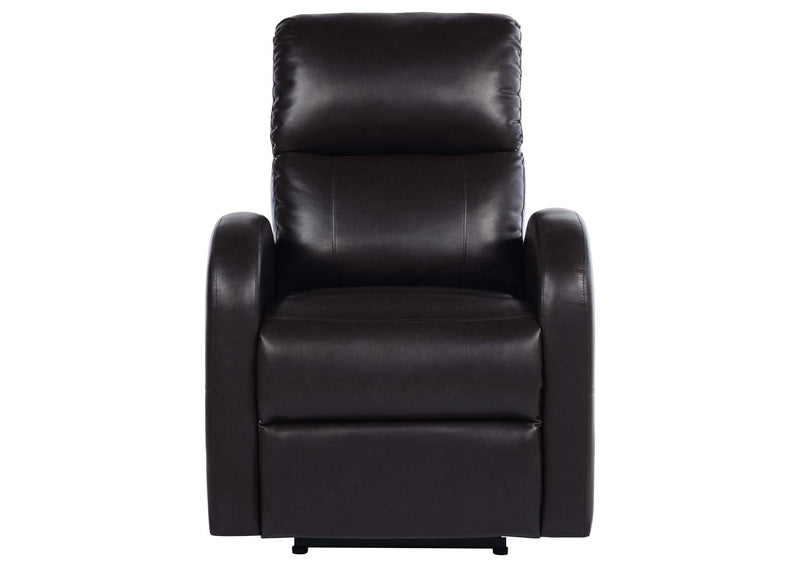 601500P Grant Upholstered Power Recliner Chair Brown