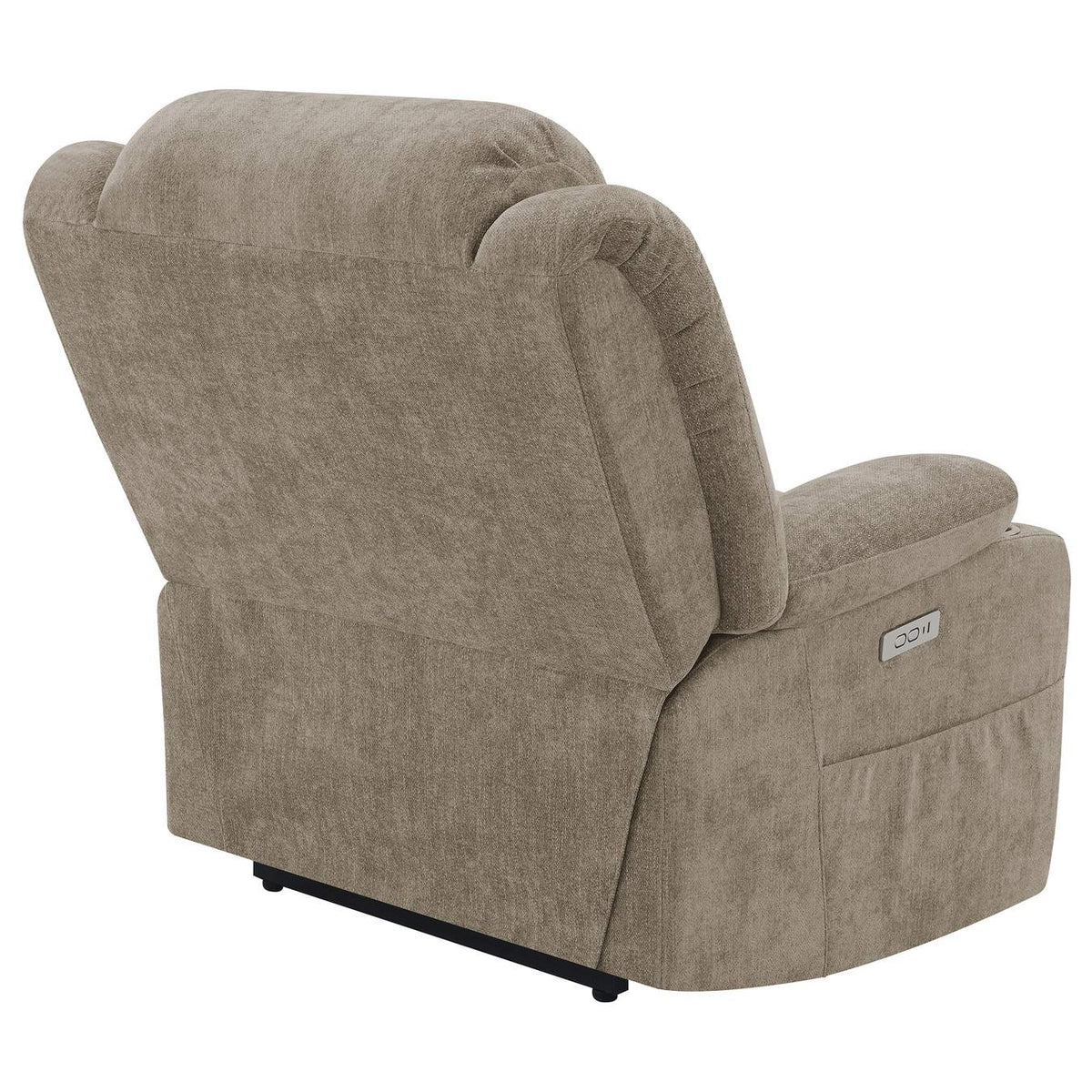 602274P Houston Upholstered Power Lift Recliner Chair Camel